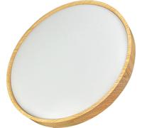 Plafonnier LED Dimmable 2700K à 6500K Plafonnier moderne rond avec télécommande pour chambre à coucher, couloir et balcon 40W (380mm / 15in Diameter)