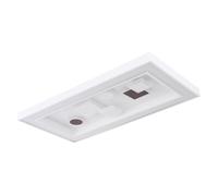Plafonnier LED dimmable Plafonnier Télécommande Plafonnier Salon Moderne, CCT, Switch Dimmer, 1x LED 36W 1900Lm, LxLxH 60x30x7 cm