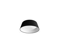 Plafonnier LED d'intérieur - EyeComfort - 34cm - 14W - 1100 lumens - 3000K - métal noir - 93533