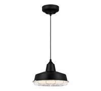 Plafonnier LED Eclairage 13 W Lampe suspendue Noir Chrome Cage Westinghouse