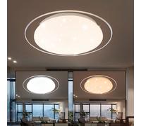 Plafonnier LED Effet Étoile CCT Lampe De Cuisine Lumière Du Jour D 33 Cm