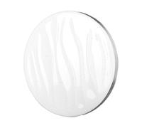 Plafonnier LED effet étoile variateur télécommande blanc D 50 cm