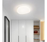 Plafonnier LED Effet pavé, 3 températures de Couleur (3000K/4000K/6000K Blanc), luminaire Original et Minimaliste pour Couloir ou entrée.