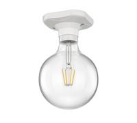 Plafonnier LED Elektra carré sphère incl. ampoule E27 G125 blanc chaud 838lm [EEK: E]