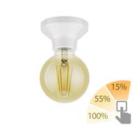 Plafonnier LED Elektra porcelaine in 27 LED or max. 818lm 3 positions