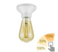 Plafonnier LED Elektra Porcelaine incl. LED Vintage or max. 814lm [EEK: E]