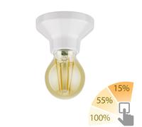 Plafonnier LED Elektra Porzellan incl. LED or max. 778lm variateur d'intensité [EEK: E]
