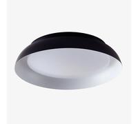 Plafonnier Led En Acier Azanuy Noir Noir