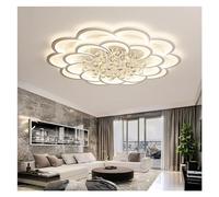 Plafonnier LED en Cristal Acrylique, luminaire décoratif d'intérieur, idéal pour Un Salon, Une Chambre à Coucher, Un Bureau ou Un Bureau, 110 V ou 220 V (D68 cm x H13 cm).