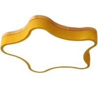 Plafonnier LED en Forme d'étoile en Acrylique, 42 cm (16,5 Pouces), encastré, idéal pour Une Chambre d'enfant ou Une Chambre d'école Maternelle.