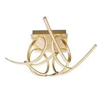 Plafonnier led en métal 26x63x63 cm doré globo lighting 67089g Doré G