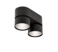 Plafonnier LED en saillie Wittenberg 4.0 Jumelles Mawa Design, Designer Jan Dinnebier, 17.6x9.6x7.6 cm