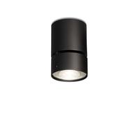 Plafonnier LED en saillie Wittenberg 4.0 Télescope Mawa Design noir, Designer Jan Dinnebier, 11.6 cm