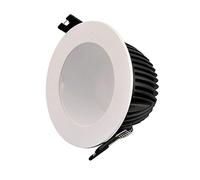 Plafonnier LED encastrable haute luminosité - 5 Pac, angle de faisceau 60°, IRC 80, 75 lm/W, efficacité énergétique, éclairage moderne pour la maison, le bureau et une utilisation commerciale