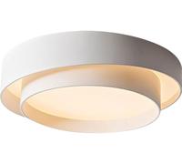 Plafonnier LED encastré de 23,6 pouces, éclairage LED plat à intensité variable for couloir de chambre, gradation tricolore(White,15.7in)