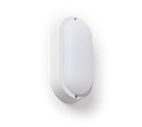 Plafonnier LED Extérieur Ovale 15W White IP65 85x173 mm 6500K Blanc froid