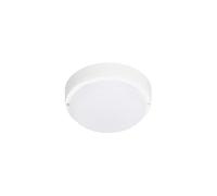Plafonnier Led Extérieur Rond 15w Hublot White Ip65 Ø155 Mm Blanc Neutre 4000k