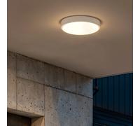 Plafonnier LED Extérieur Rond 25W Hublot White IP65 Ø175 mm avec Détecteur de M [EEK: E]