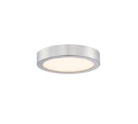 Plafonnier LED Flat Nickel / Acrylique 21 cm Westinghouse