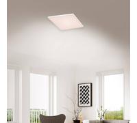 Plafonnier Led Frameless Rgbw, 30x30 Cm Blanc