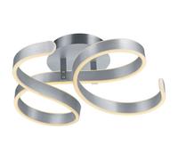 Plafonnier Led Francis, Aluminium Brossé aluminium brossé