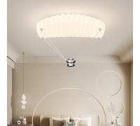 Plafonnier LED intérieur dessin animé panda chambre d'enfant lumière avec télécommande 60W Lampe plafond moderne 3000K-6000K dimmable garçon fille chambre lumière pour salon salle à manger éclairage