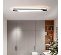 Plafonnier LED intérieur Ultra-Fin, Lampe encastrée, luminaire Moderne, décoration créative, rectangulaire en Acrylique pour Chambre, Couloir, Salon