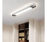 Plafonnier LED intérieur Ultra-Fin, Lampe encastrée, luminaire Moderne, décoration créative, rectangulaire en Acrylique pour Chambre, Couloir, Salon