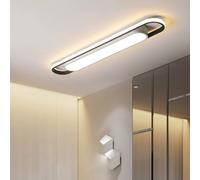 Plafonnier LED intérieur Ultra-Fin, Lampe encastrée, luminaire Moderne, décoration créative, rectangulaire en Acrylique pour Chambre, Couloir, Salon