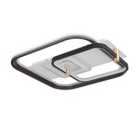 Plafonnier LED Lampe de chambre à coucher Lampe de salon, Dimmable Télécommande Veilleuse Mémoire, 48W 2260lm 2700K-6000K blanc chaud-blanc froid, L 52 cm