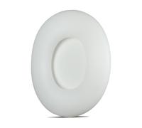 Plafonnier LED, lampe de salon, intensité réglable, blanc, télécommande, D 46 cm