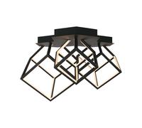 V-TAC Plafonnier design - IP20 - Corps noir - 46W- 4900 Lumens - 3000K