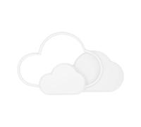 Plafonnier LED, lampe nuage, plafonnier moderne, lumière à intensité variable, 3000 K, 4500 K, 6500 K, 6500 K, décoration pour chambre à coucher, salon, chambre d'enfant, 52 cm