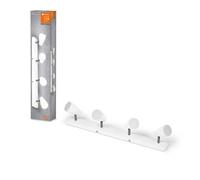 Plafonnier LED Lampe Projecteur Spot Pear Blanc 4 X 4,3W GU10 1400lm Blanc Chaud