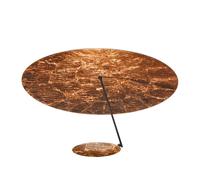 Plafonnier LED Lederam C150 shade copper/canopy black/disc copper