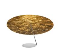 Plafonnier LED Lederam C150 shade gold/canopy white/disc white