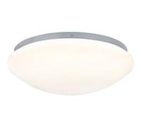 Plafonnier LED Leonis IP44 3000K 890lm 230V 10W Blanc Blanc G