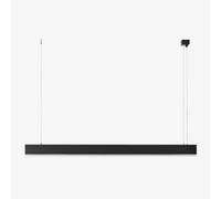 Plafonnier Led Linéaire En Aluminium (120 Cm) Sevora Noir Noir