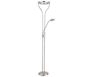 Plafonnier LED Liseuse flexible Lampadaire Lampadaire à intensité variable Lampe de salon, 20W 1800lm blanc chaud, LxH 35x194 cm