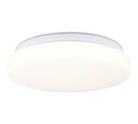 Plafonnier LED Luiana Détecteur de mouvement crépusculaire (HF) IP44 3000 - 5700K 1750lm 230V 16,5W gradable Blanc Blanc G