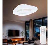 Plafonnier LED Lumière Du Jour Lampe Dimmable Sommeil Chambre Fernbeidenung