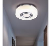 Plafonnier LED Lumière pour Salle à Manger Aluminium Cuisine Blanc 28 CM