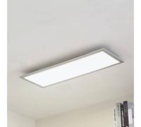 Plafonnier LED Lyndra Arcchio, dimmable, gris, Salon / Salle à manger, Aluminium, Moderne, Plafonnier LED
