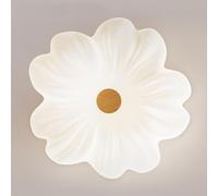 Plafonnier LED Minimaliste à Fleurs, Design Moderne, idéal pour Une Chambre à Coucher, Un Salon ou Un Bureau.