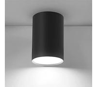 Plafonnier LED Moderne à encastrer, Style cylindrique en Aluminium, pour Chambre à Coucher, Salon, Balcon, Couloir - 110 V-120 V, Noir et Blanc