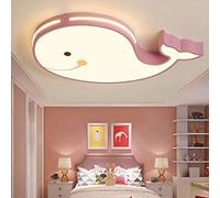 Plafonnier LED moderne à intensité variable avec télécommande, éclairage intérieur en forme de dauphin, lampe suspendue, garçon, fille, chambre d'enfant, chambre à coucher, salle à manger, lustre
