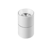 Plafonnier LED Moderne en métal, Forme Circulaire, encastré, avec Abat-Jour en Aluminium, pour Salon, Chambre à Coucher, hôtel - Blanc 110 V-120 V, 11,7 cm de Hauteur