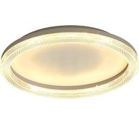 Plafonnier LED Moderne et Simple, Circulaire, lumière Blanche, encastré, économie d'énergie, pour Chambre et Salon.