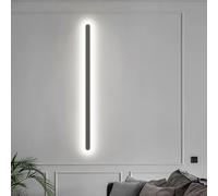 Plafonnier LED Moderne, Lampe de Plafond intérieure, Design Ultra-Fin, luminaire encastré, luminaire de Plafond géométrique Long en Aluminium pour Salon, Chambre, Couloir