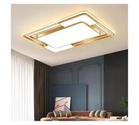 Plafonnier LED Moderne Minimaliste for Salon, décoration d'intérieur, Lustre for Chambre d'enfant,Lustres(3 Color No Remote,B 90CM)